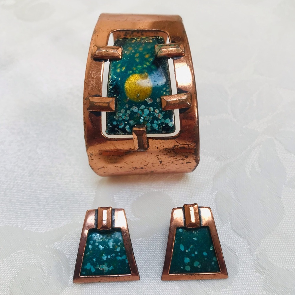 Matisse vintage jewelry set